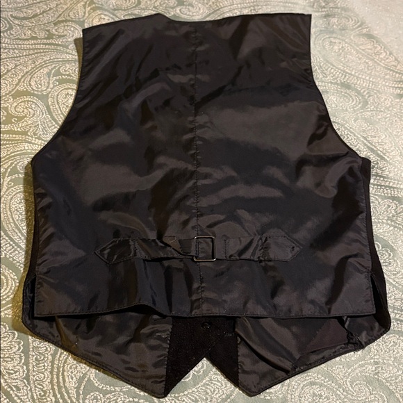 Wilson Black Leather Vest suede - Picture 4 of 8